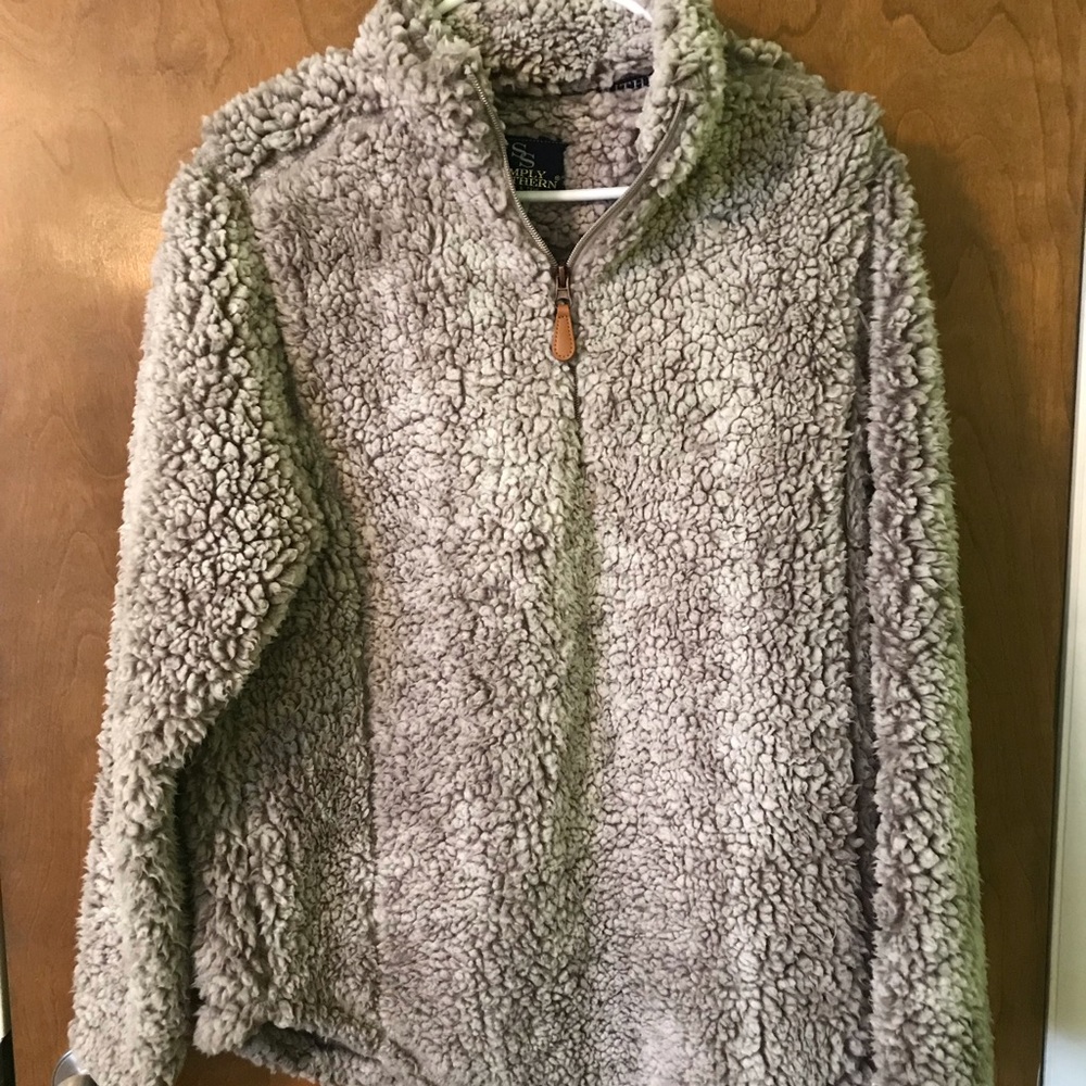 Simply southern Sherpa sweater